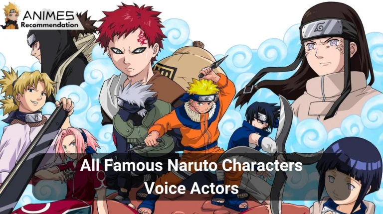 All Famous Naruto Characters Voice Actors