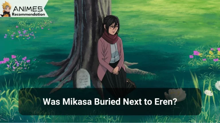 Was Mikasa Buried Next to Eren?
