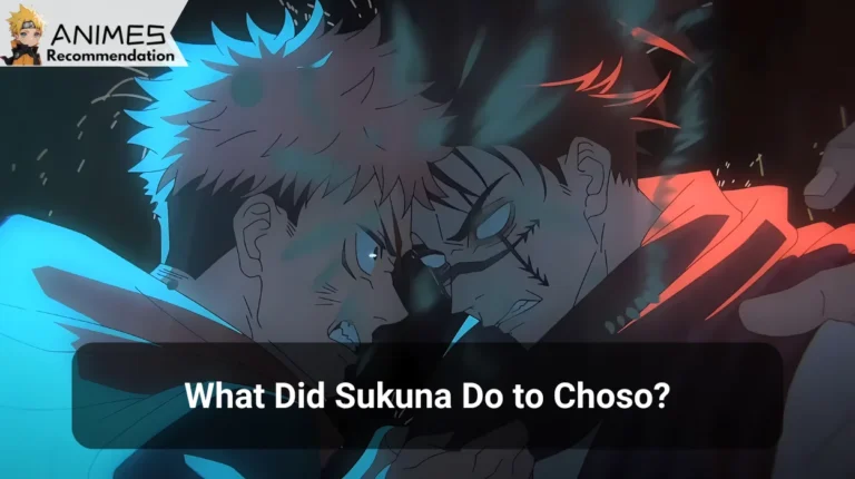 What Did Sukuna Do to Choso?